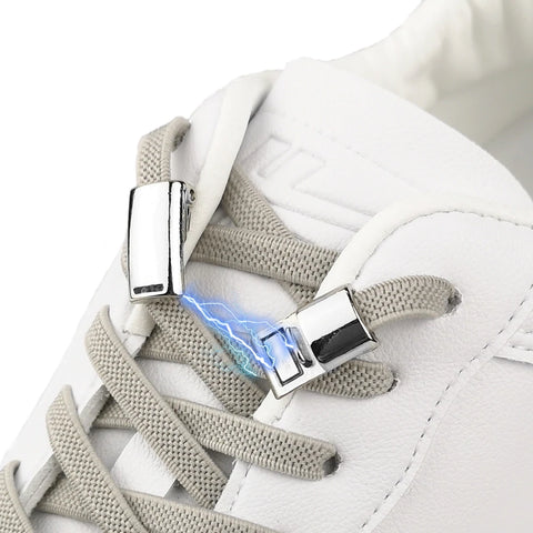 Magnetic No-Tie Shoelaces