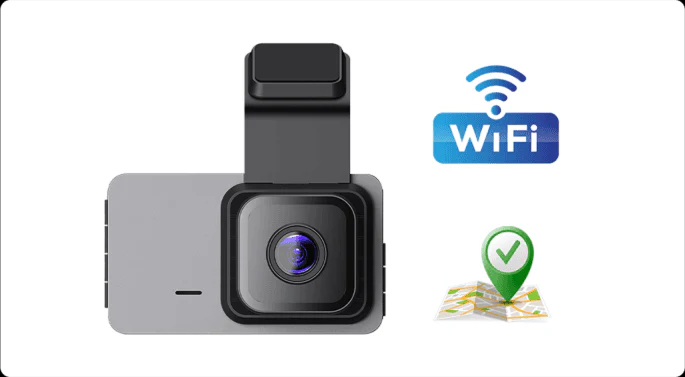 ✨HD Dash Cam with WiFi & GPS