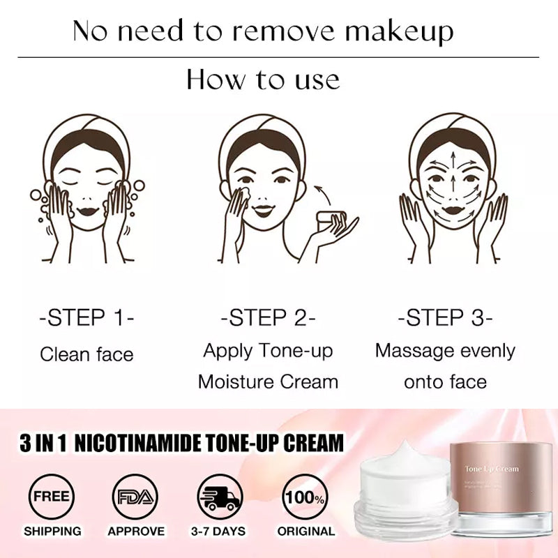 3 in 1 Whitening Sunscreen Cream