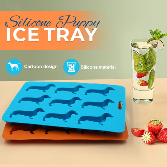 Silicone Puppy Ice Tray