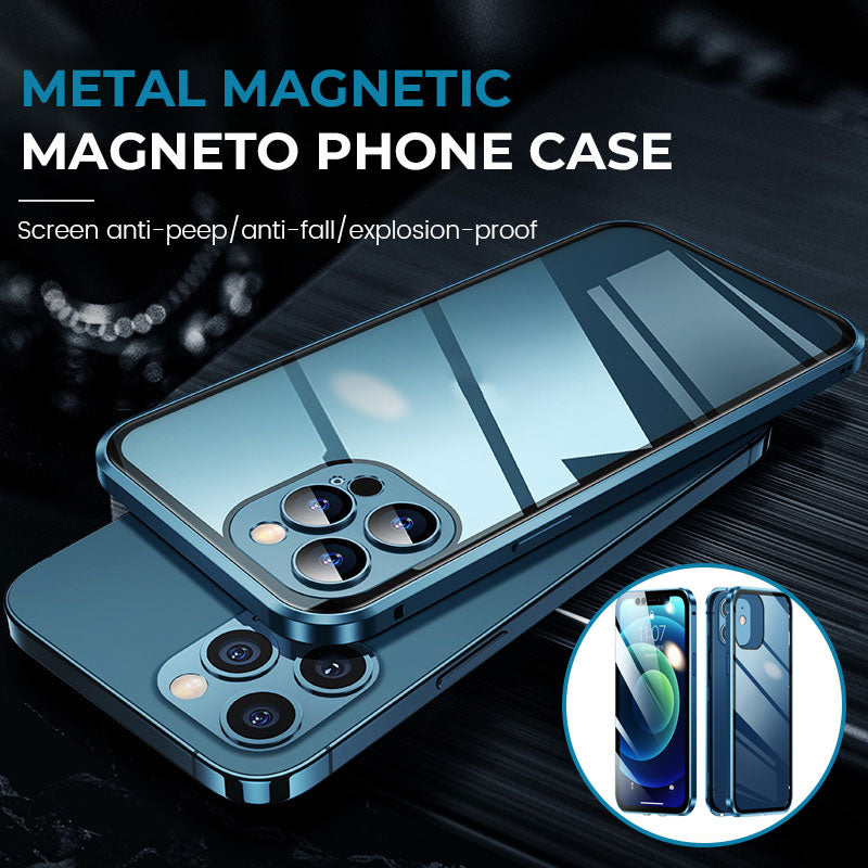 Metal Magnetic Magneto Phone Case