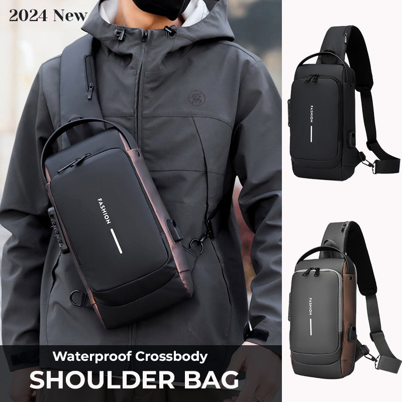 2024 New Simple Waterproof Crossbody Shoulder Bag