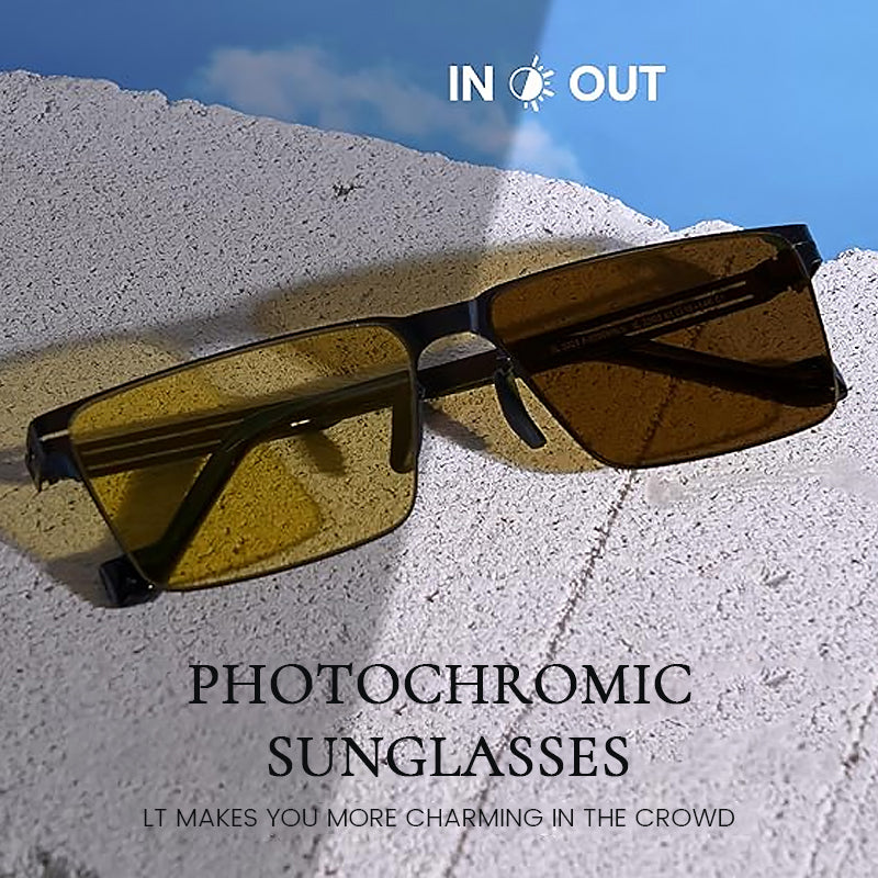 Square Sunglasses for Day and Night Use