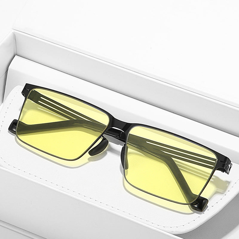 Square Sunglasses for Day and Night Use