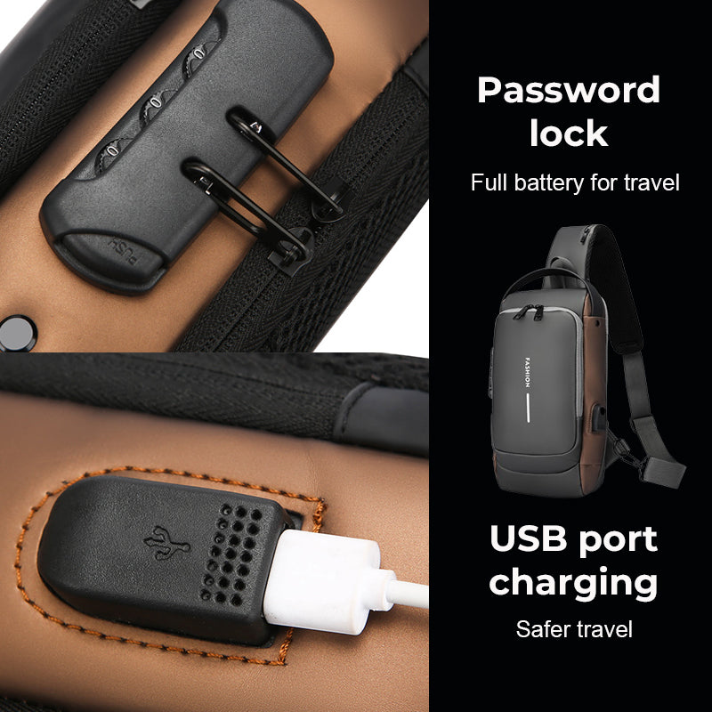 2024 New Simple Waterproof Crossbody Shoulder Bag