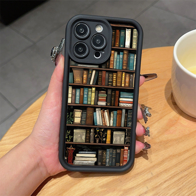 π Bookshelf Phone Case