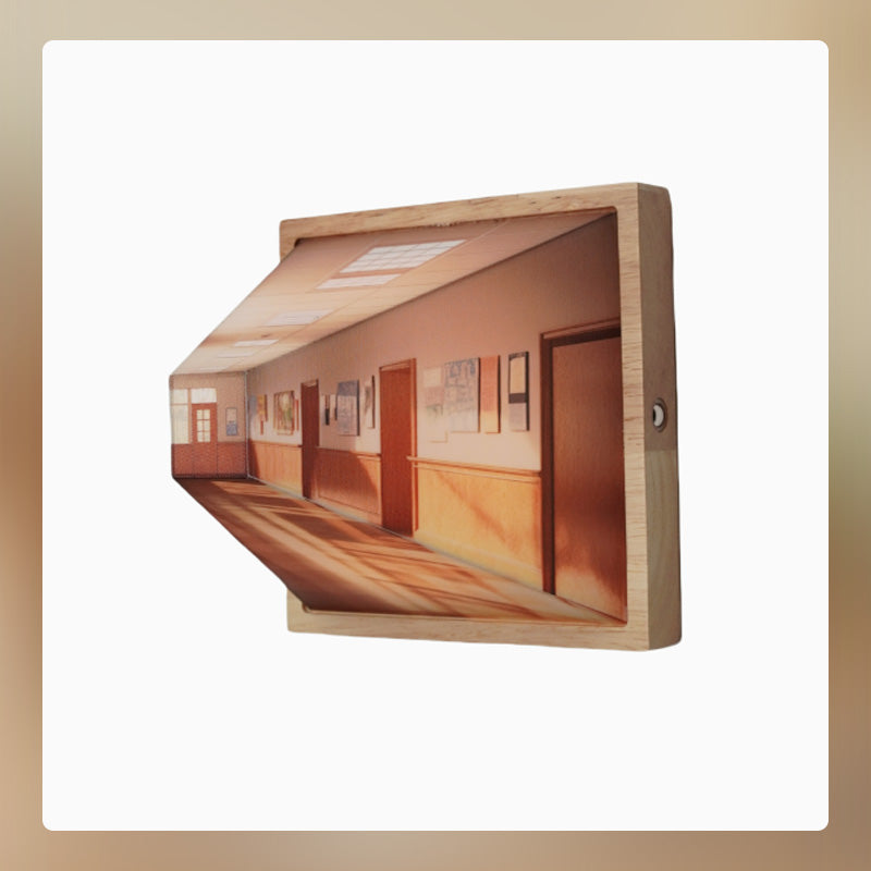 Wall-mounted 3D Phantom Light