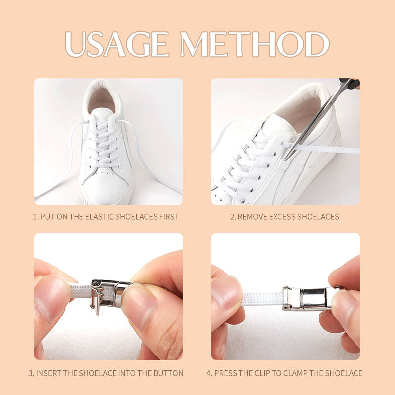 Magnetic No-Tie Shoelaces