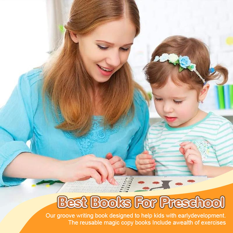 Magical Handwriting Reusable Book