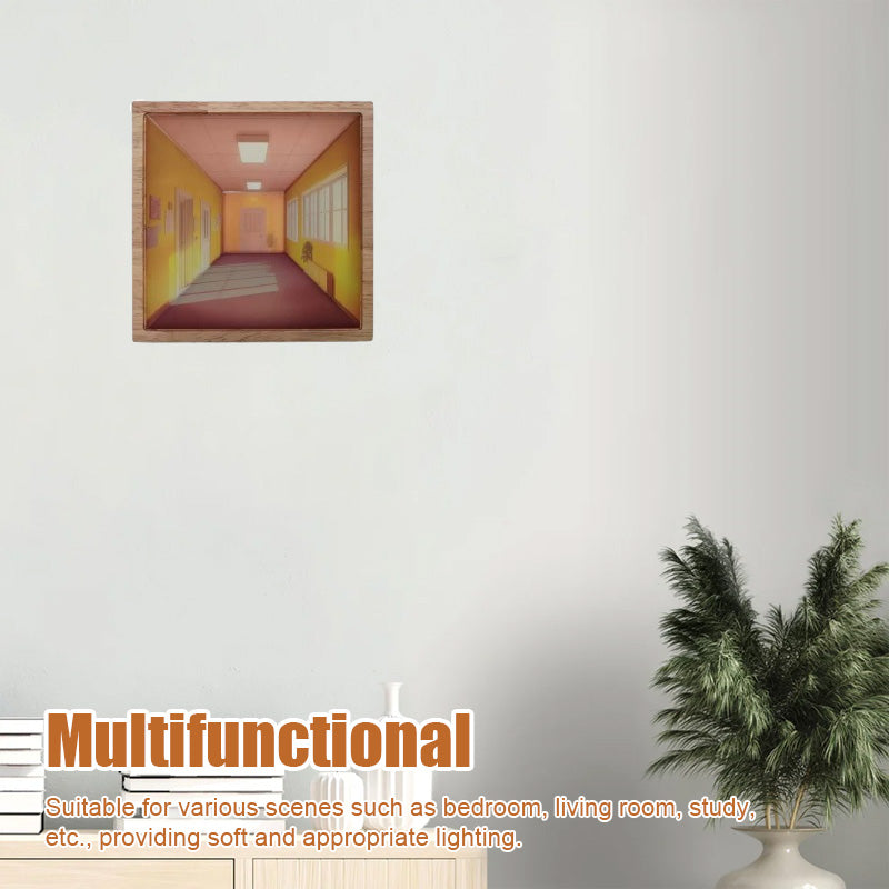 Wall-mounted 3D Phantom Light