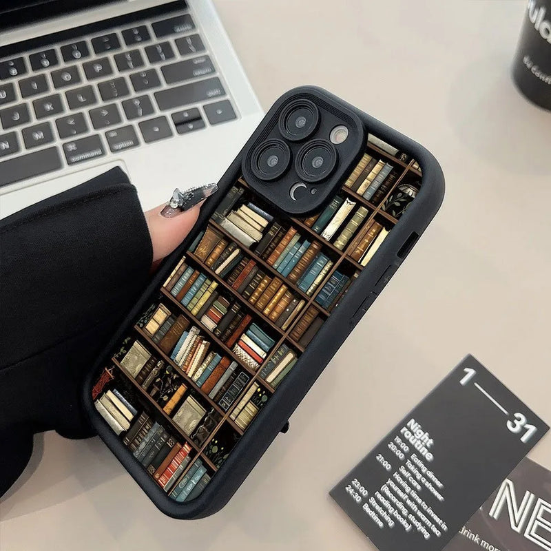 📖 Bookshelf Phone Case