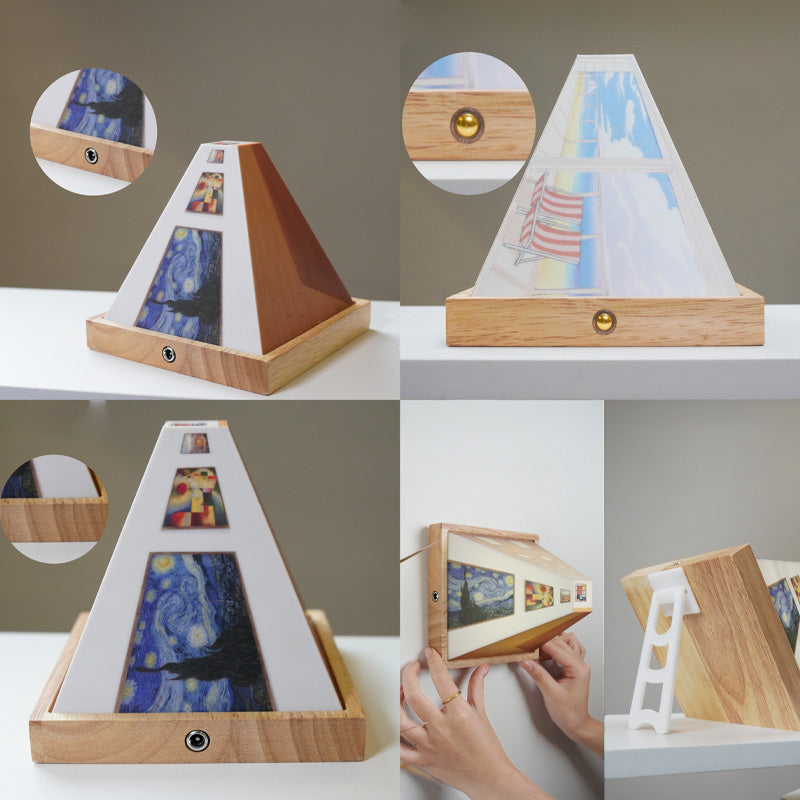 Wall-mounted 3D Phantom Light