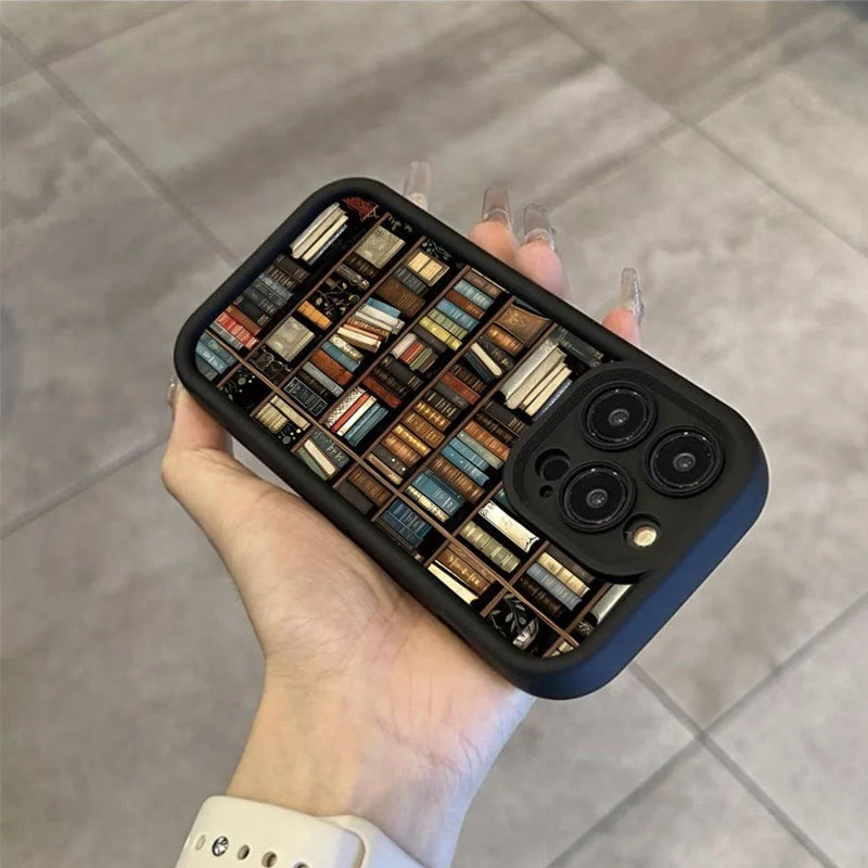 📖 Bookshelf Phone Case