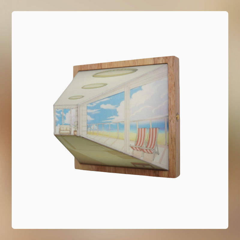 Wall-mounted 3D Phantom Light