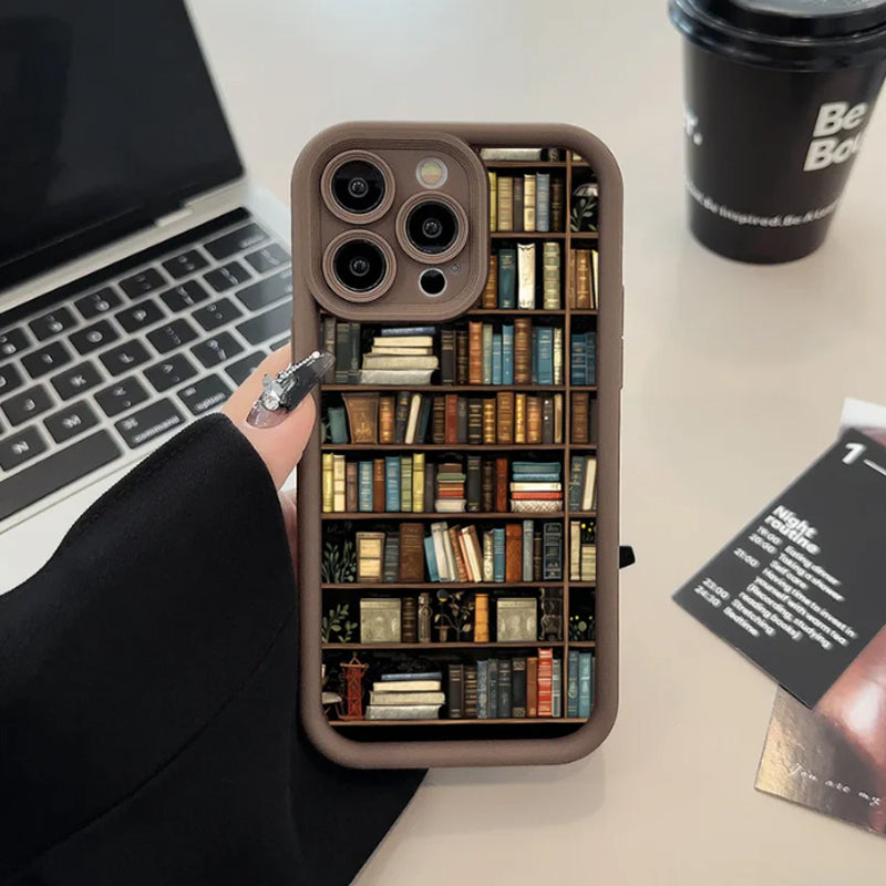 📖 Bookshelf Phone Case