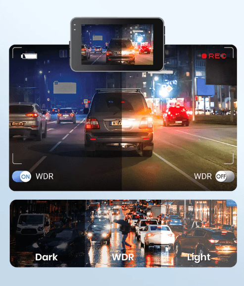 ✨HD Dash Cam with WiFi & GPS